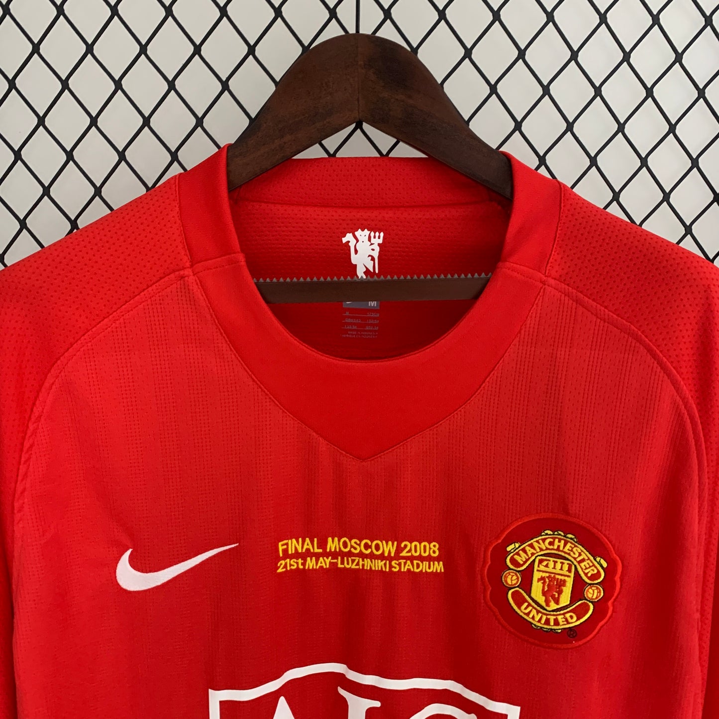 Manchester United Retro Home LS 2007/2008