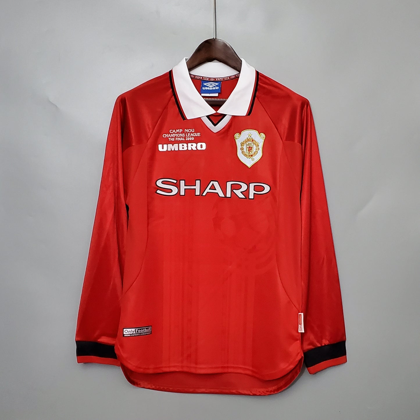 Manchester United Retro Home LS 1999/2000