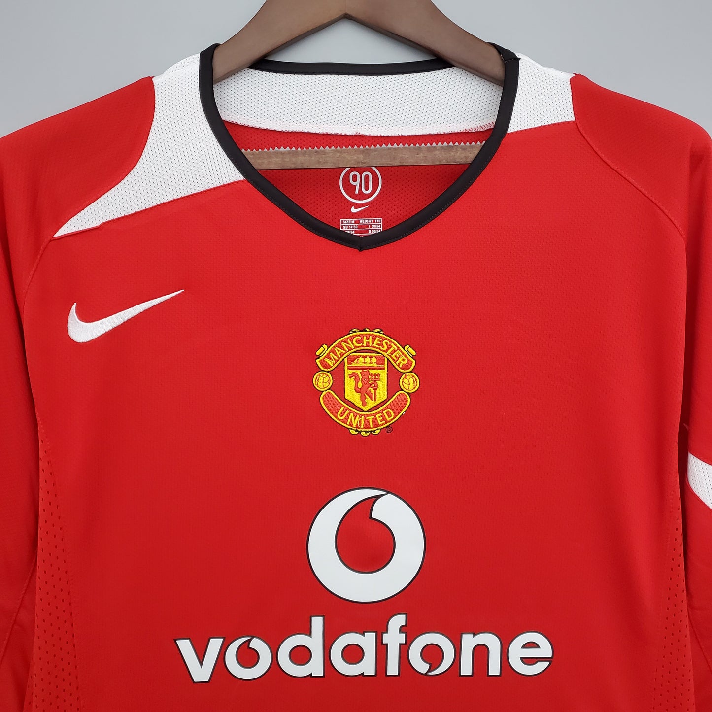 Manchester United Retro Home LS 2004/2005
